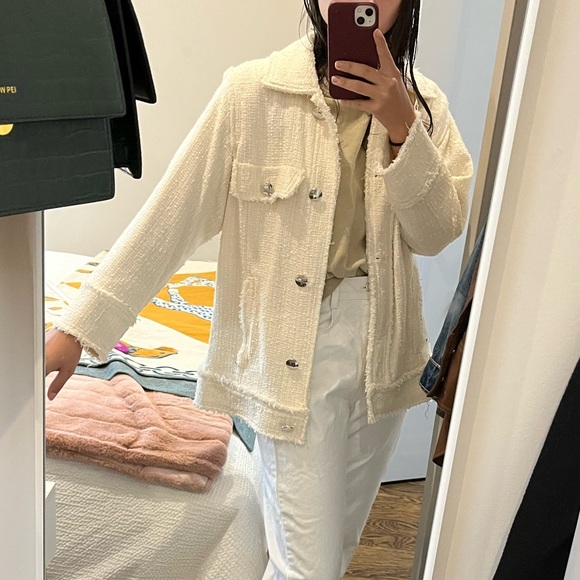 Cream Zara Jacket - Picture 3 of 5